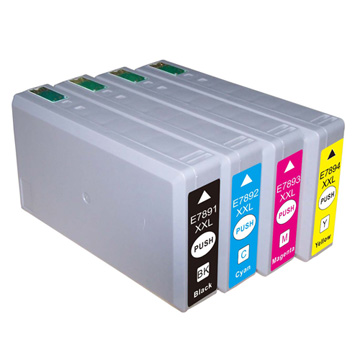 Compatible Epson 78XXL Set of 4 High Capacity Ink Cartridges (T7891/T7892/T7893/T7894)